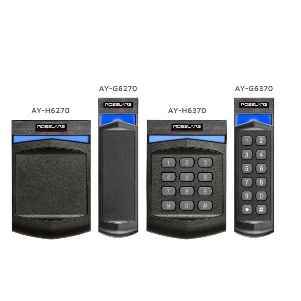 AY-H6370B+P00 O2S MIFARE PLUS X/S SMARTCARD READER AND 3X4 MATRIX KEYPAD W/18″ PIGTAIL