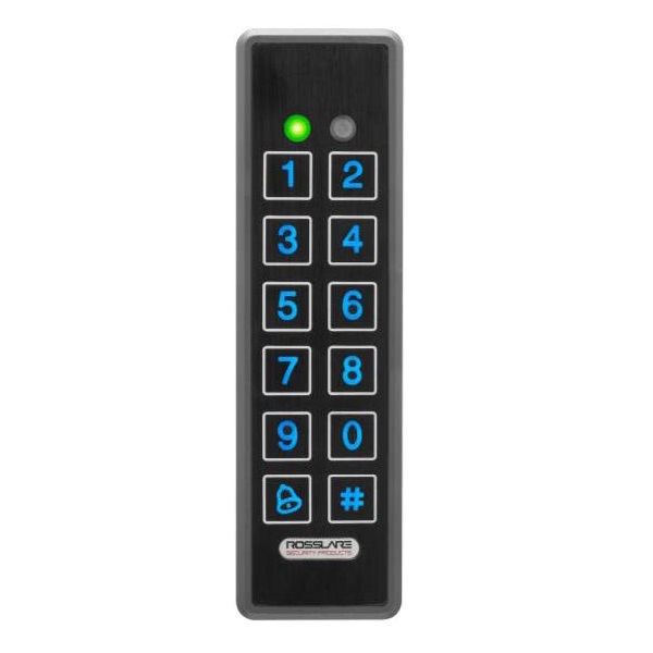 AYC-E65BB CONVERTIBLE 2X6 ULTRA-SLIM BACKLIT PIN & PROX RDR CONTROLLER