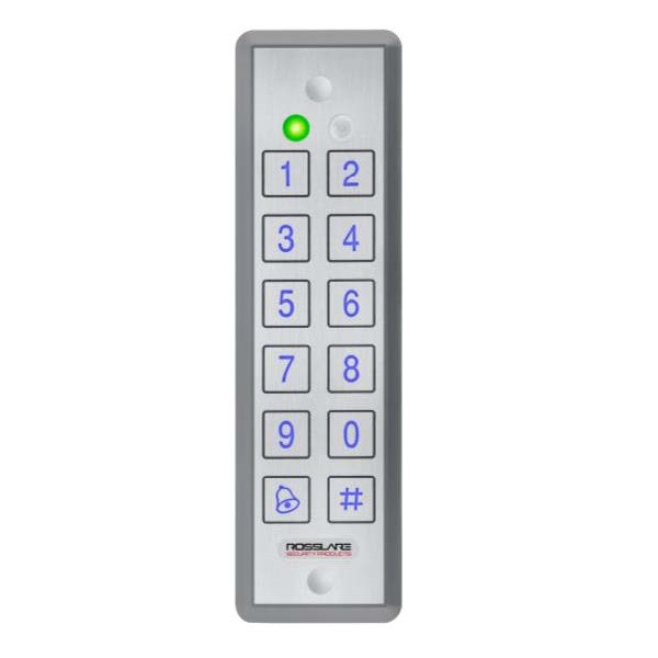 AYC-E65BG CONVERTIBLE, ULTRA THIN PIN/PROX, BACKLIT, MULLION