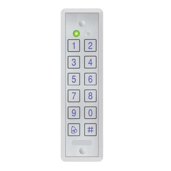 AYC-E65BW NATURAL COLOUR ANODIZED HOUSING WITH WHITE ANTENNA FRAME