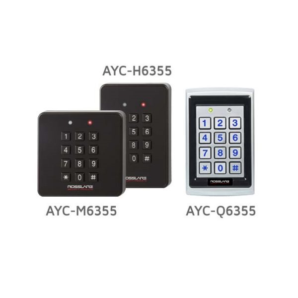 AYC-H6355 US SINGLE GANG CSN SELECT READER W/KEYPAD