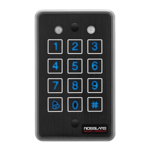 AYC-T65 (N/B) PIEZOELECTRIC BACKLIT PROXIMITY & PIN READER-CONVERTIBLE