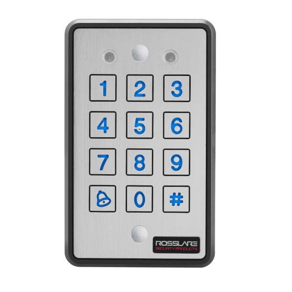 AYC-T65 (N/B) PIEZOELECTRIC BACKLIT PROXIMITY & PIN READER-CONVERTIBLE