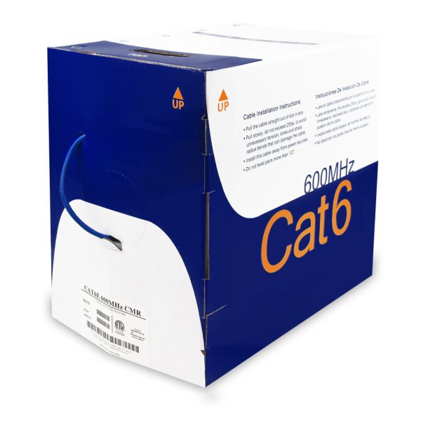 CAT6-RISER-CMR-600MHZ 1000ft CAT6 CCU UTP Cable