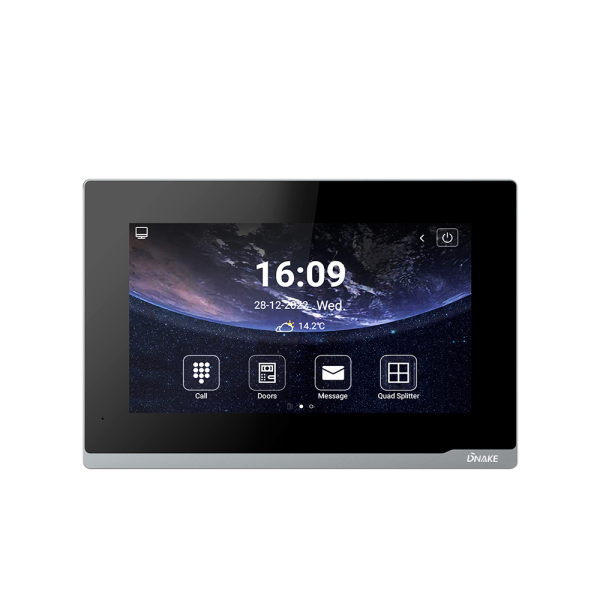 E416W 7" SIP WIFI INDOOR MONITOR (ANDROID 10)