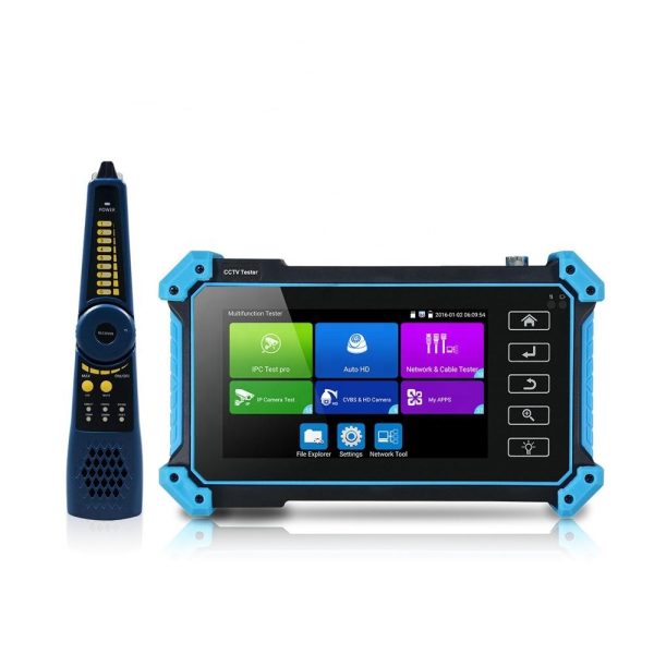 HDMT5500-T 5 inch 4K H.265 All-In-One IP TVI CVI AHD EX-SDI CVBS Camera Tester