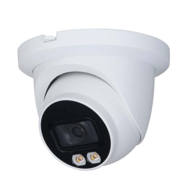 IPC-EB344TM-LED 4MP Lite AI Full-color Warm LED Fixed-focal Eyeball Network Camera