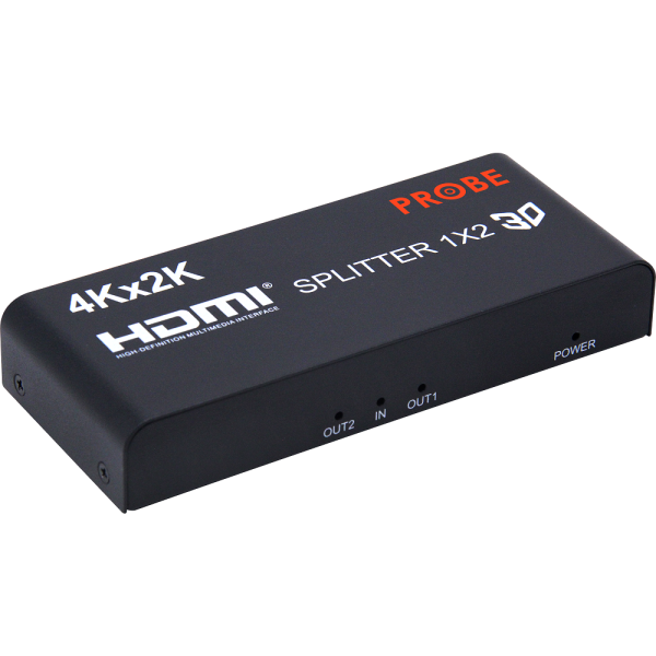 P-HDMI-1X2-4K 1×2 HDMI Splitter Support Full 3D