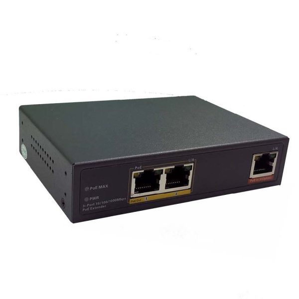 POE-SP102G 2-PORT 10/100/1000M POE SPLITTER REPEATER