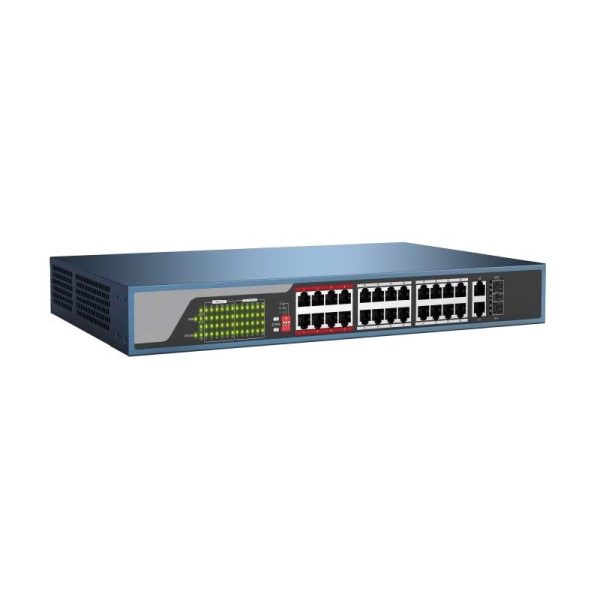 POE-SW24P-2G-440 24-PORTS 100MBPS UNMANAGED POE SWITCH