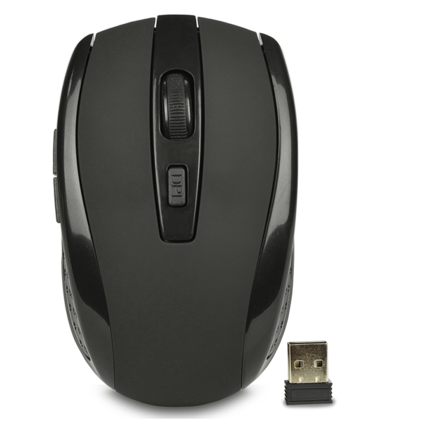UVA-WIRELESS-MOUSE-WA200 2.4GHZ 6-BUTTONS WIRELESS MOUSE
