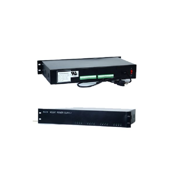 W-12VDC-16P13A-RM 12VDC 16 PTC Output Regulated 13AMP Power Supply