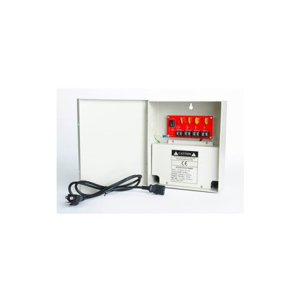 W-12VDC-4P/10A 12V DC 10 AMPS 4 PTC OUTPUT CCTV DISTRIBUTED POWER SUPPLY