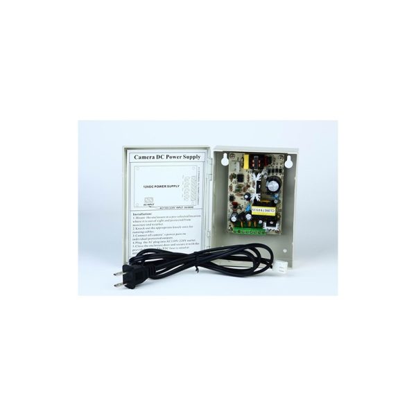 W-12VDC-4P/2A 12VDC/2Amps 4 PTC OUTPUT CCTV DISTRIBUTED POWER SUPPLY