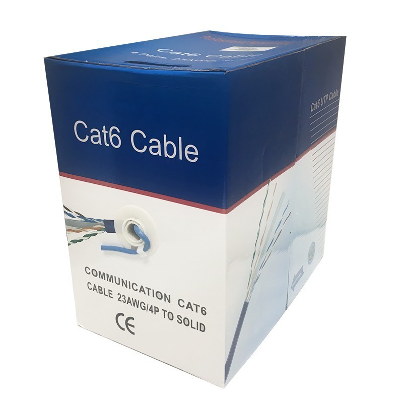 W-CAT6-CCA-1000.jpg W-CAT6/CCA 1000ft 23 AWG CAT6 CCA UTP Cable