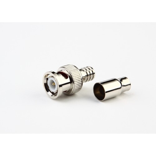 W-CT5013/RG59 CRIMP BNC-M/CRIMP ON- RG59 Minimum order (100pcs per bag)
