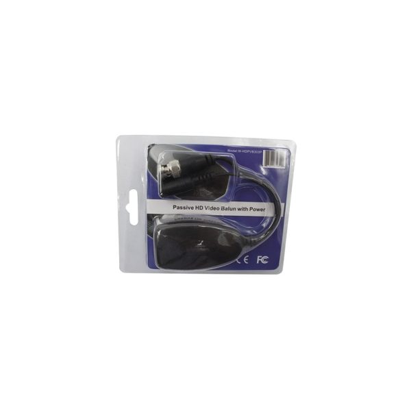 W-HDPVB303P PASSIVE HD VIDEO BALUN WITH POWER (4MP)
