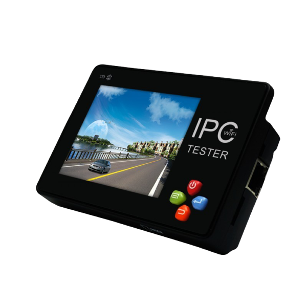 W-IPMT3510 A handheld sample IP camera tester 3.5″ Touch Screen PTZ Control
