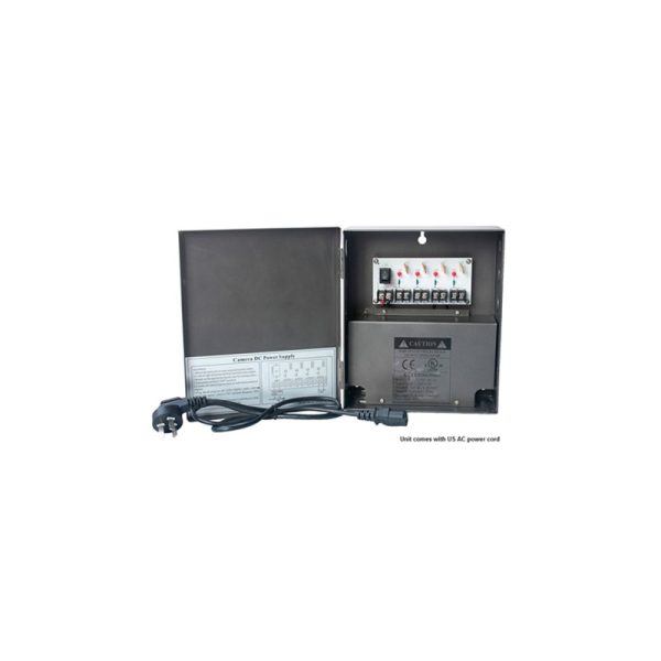 W-UL12VDC-9P/5A UL LISTED 12VDC/5AMPS with 9 PTC OUTPUT