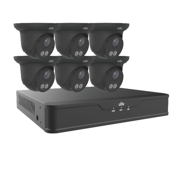 EK-S31P8DLT46T2-BK UNV 6+1 DL Kit 2TB HDD - Black Camera