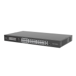 NSW2020-24T1GT1GC-POE-IN UNV Ethernet 24 Port 370W PoE Switch