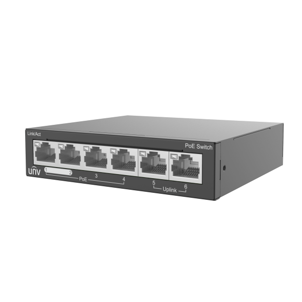 NSW2020-6T-POE-IN UNV Ethernet 4 Port 60W PoE Switch