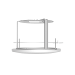 TR-FM200-IN Indoor PTZ Dome In-ceiling Mount