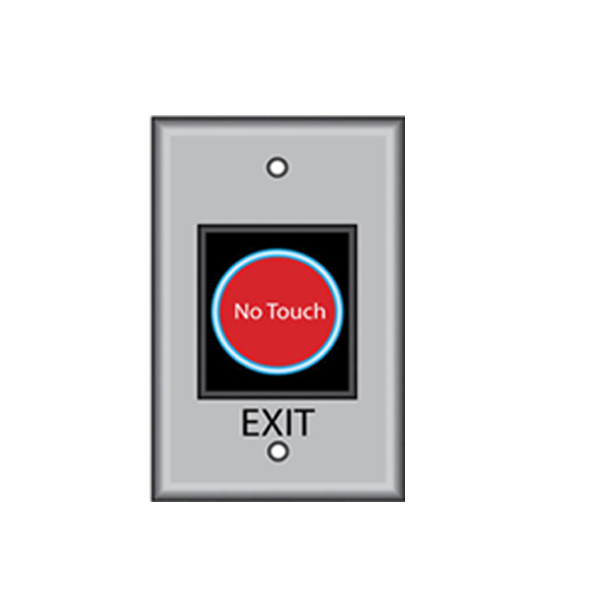 AC-EB TOUCHLESS Small Stainless Steel Infrared Luminous Toucheless Exit Button