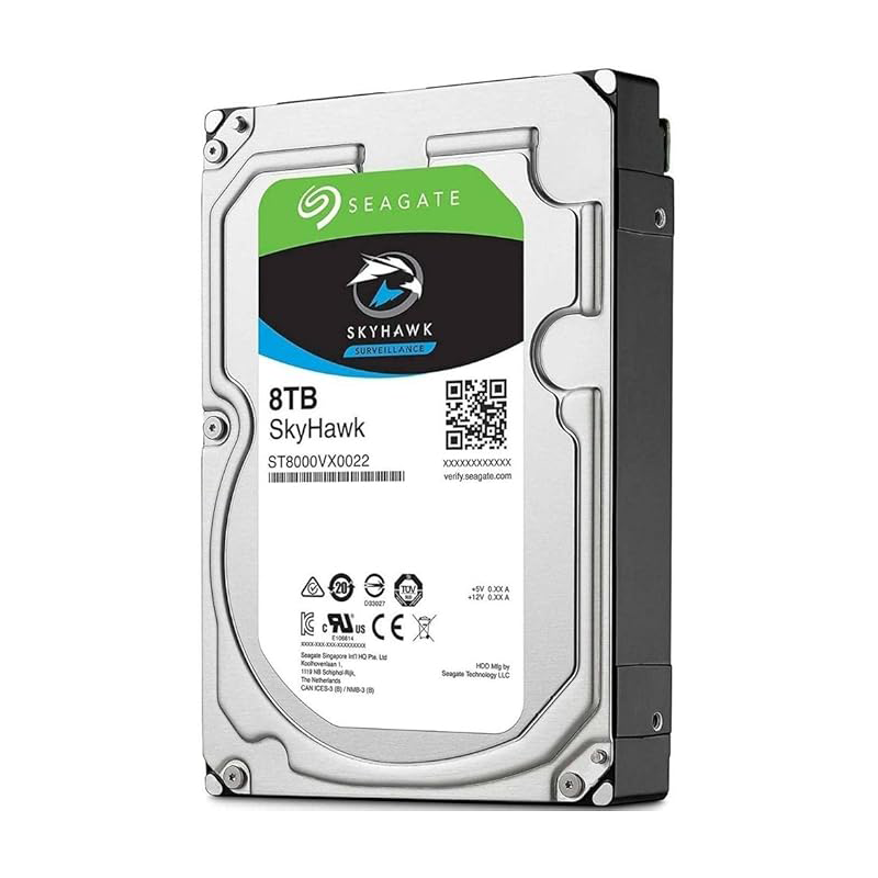 HDD-8TB SKH 256MB1 HDD-8TB SKH 256MB Seagate SkyHawk 8TB SATA 6Gb/s 256MB Cache 3.5" CMR Air - Image 3