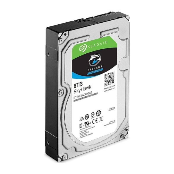 HDD-8TB SKH 256MB Seagate SkyHawk 8TB SATA 6Gb/s 256MB Cache 3.5" CMR Air