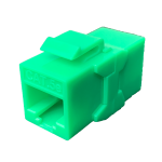 P-RJ4506KSC CAT6 RJ45 Keyst Couple， F to F - Yellow