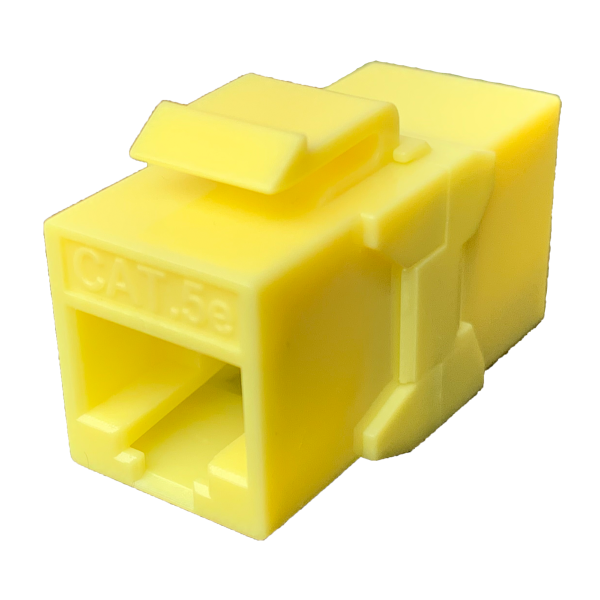 P-RJ4505KSC Cat5e RJ45 Inline Keystone Coupler Female to Female 20pcs/Pack