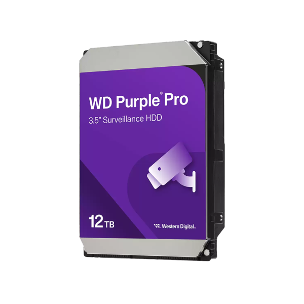 UVA HDD 12TB PURP WESTERN DIGITAL PURPLE SURVEILLANCE SPECIALIZED HDD 12 TB PURZ