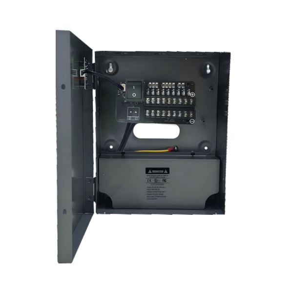 W-12VDC-9P10A UL 12V DC 10Amps 9-Channel UL-Listed Power Supply