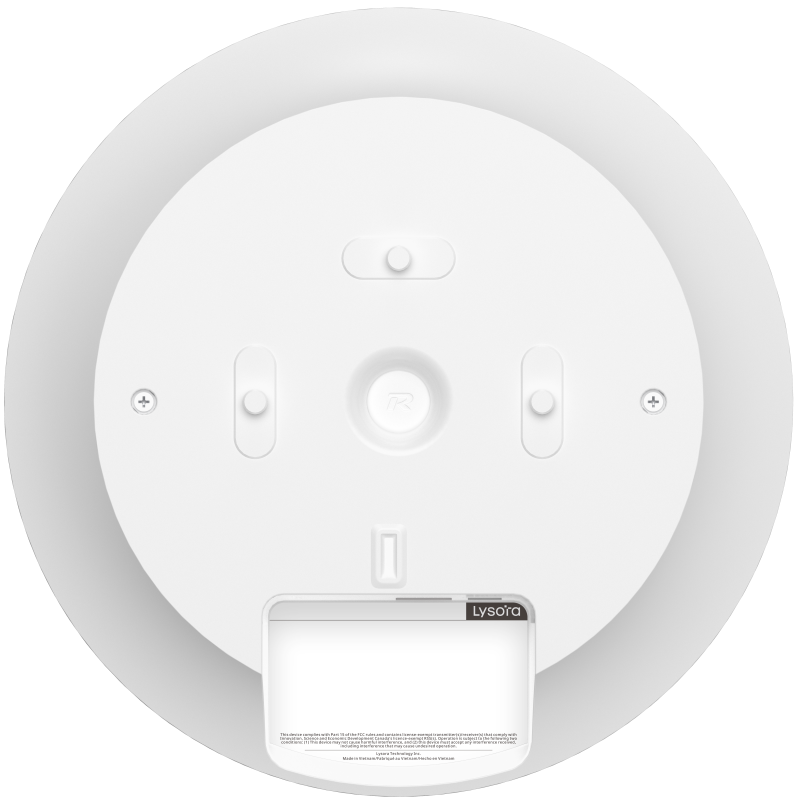 L6-back1 L6 Wi-Fi 6 AX3000 Dual-Band Ceiling Mount Access Point back1