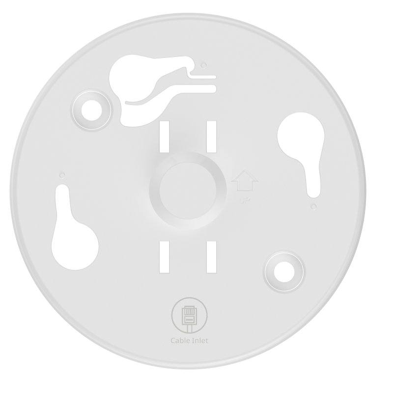 L6-back6 L6 Wi-Fi 6 AX3000 Dual-Band Ceiling Mount Access Point back6