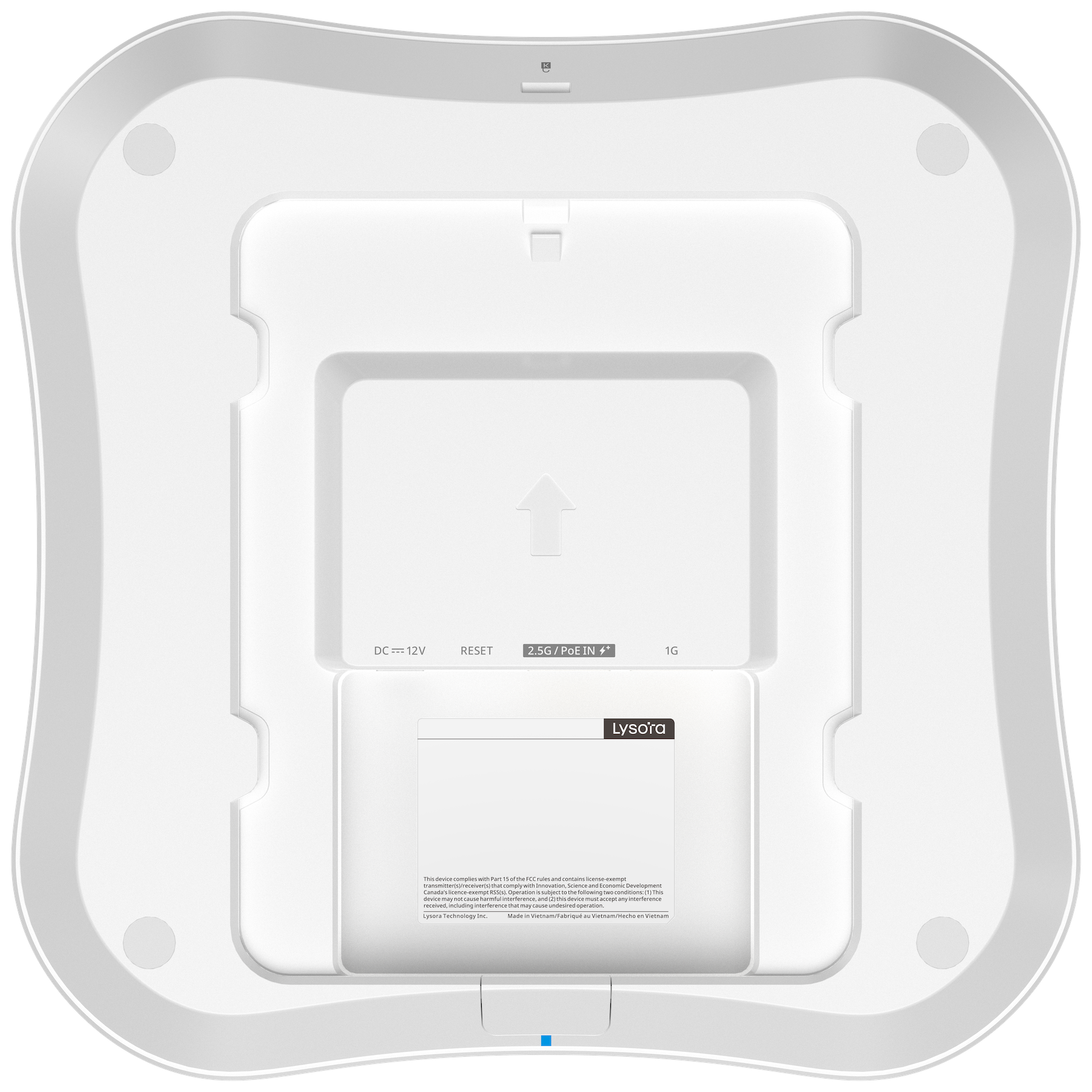 L7-back1 L7 Wi-Fi 7 BE5040 Dual-Band Ceiling Mount Access Point back1