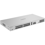 LCS-24GS-P 24-Port Cloud Managed PoE Switch with 370 W PoE Budget Angle2