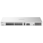 LCS-24GS-P 24-Port Cloud Managed PoE Switch with 370 W PoE Budget Front1