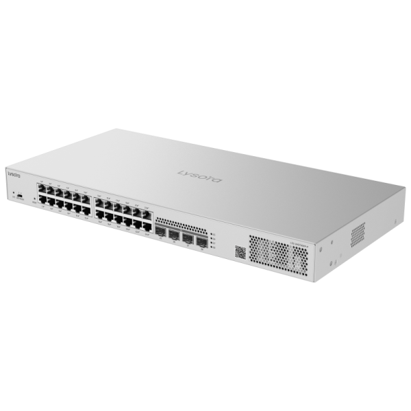 LS2-24GT4SFP-P 24-Port Layer 2 Managed PoE Switch with 370 W PoE Budget