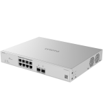 LS2P-8MG2XS-P 8-Port Layer 2 Managed PoE Switch with 125 W PoE Budget Angle1