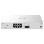 LS2P-8MG2XS-P 8-Port Layer 2 Managed PoE Switch with 125 W PoE Budget Front1