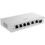 LCS-4GS-P 4-Port Cloud Managed PoE Switch with 54 W PoE Budget Angle2